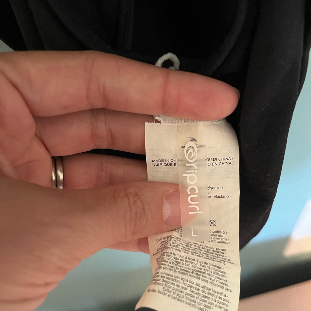 Ripcurl One Piece With Strappy Back, Like New Con… - image 3